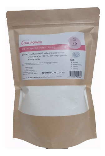 Oxi-power Detergente para ropa 1kg
