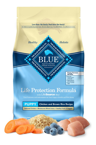 Blue Buffalo Dog Food Life Protection Formula with Chicken and Brown Rice 6.8kg