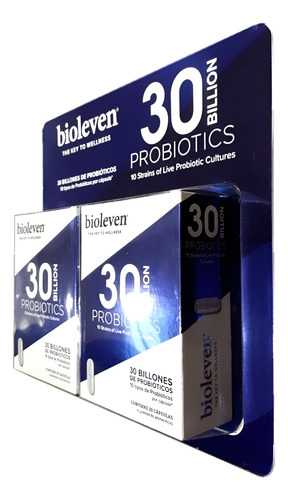 Bioleven Probióticos 30 Billones 60caps - Neutro