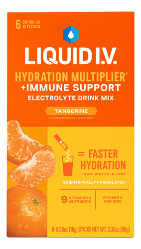 Liquid I.V. Hydration multiplier tangerine 96g