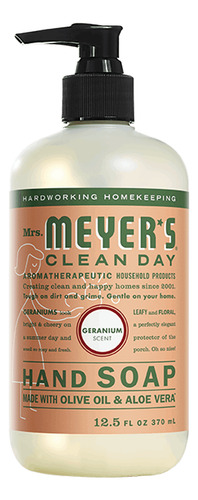 Mrs Meyers Liquid hand soap geranium 370ml