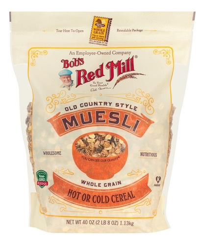 Bobs Red Mill Old Country Muesli Cereal 1.13kg