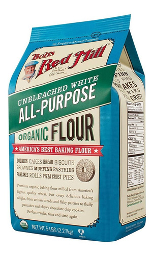 [BRM-12-HAPO-2270] Bobs Red Mill Organic All Purpose flour 2.27kg