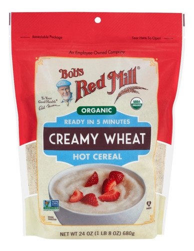 [BRM-12-OCW-680] Bobs Red Mill Organic Creamy Wheat Hot Cereal 680g