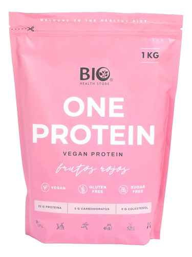 Bio Health One Protein vegan frutos rojos 1kg