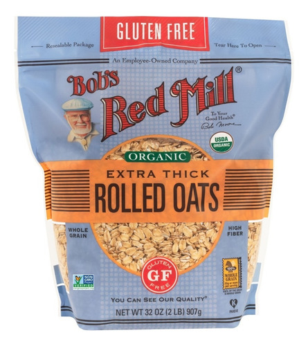 [BRM-11-OETRO-907] Bobs Red Mill Rolled oats extra thick 907g