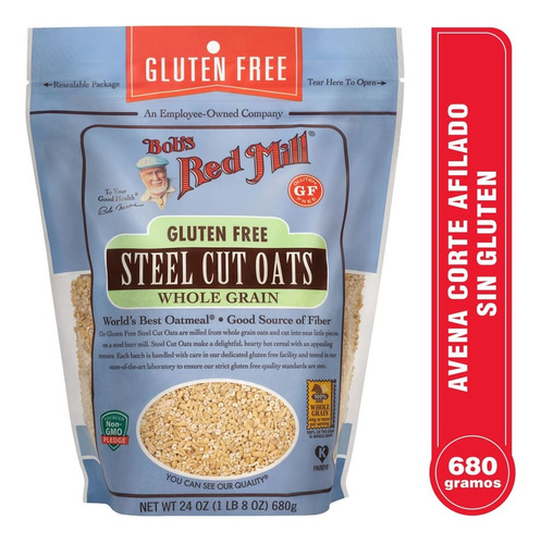 [BRM-11-SCAV-680] Bobs Red Mill Steel cut oats gf 680g
