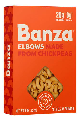 Banza Chickpeas Elbows 227g