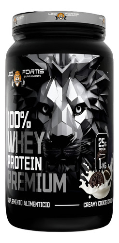 Leo Fortis Whey Protein Creamy Cookie crunch 1kg