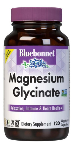 Bluebonnet Magnesium Glycinate 120vegcaps