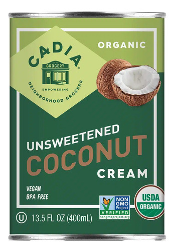 Cadia organic Coconut cream 400ml