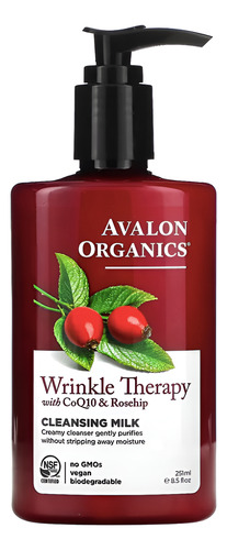 Avalon Organics Wrinkle therapy cleansing milk 251ml