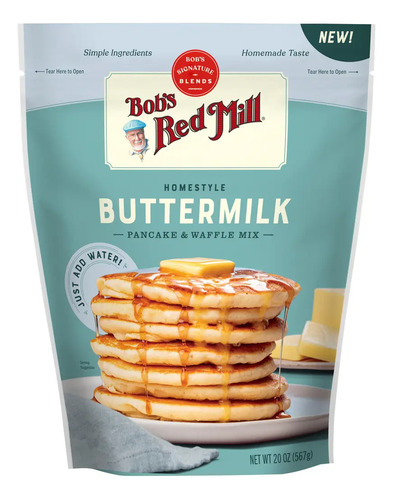 Bobs Red Mill homestyle Buttermilk Pancake & waffle mix 567g