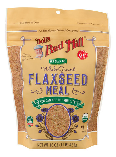 Bobs Red Milll organic flaxseed meal 453g