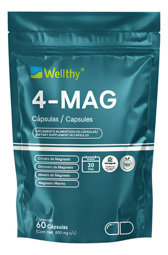 Wellthy 4 Mag 60caps