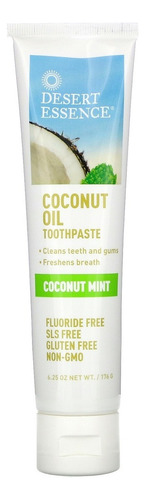 [DESES-13-COCOO-176] Desert Essence Pasta Dental Coconut Oil Coconut Mint 176g