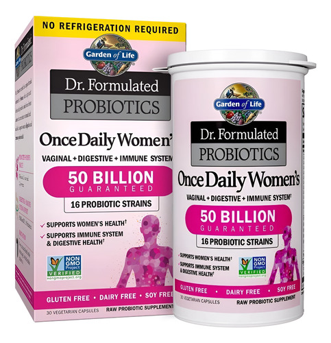 [GOL-21-DWOM-30C] Garden Of Life Probiotics Once Daily Womens 30caps