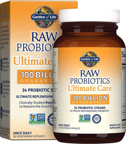 Garden Of Life Raw Probiotics Ultimate Care 30caps
