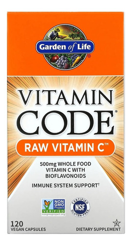 Garden Of Life Vitamin Code C 120caps