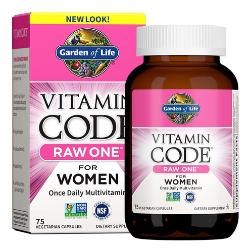 [GOLVCWOM75] Garden Of Life Vitamin Code Women 75vegtabs