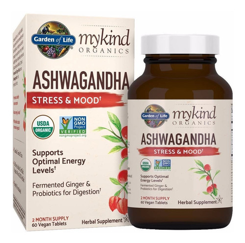 Garden Of Life organic Ashwagandha 60tabs