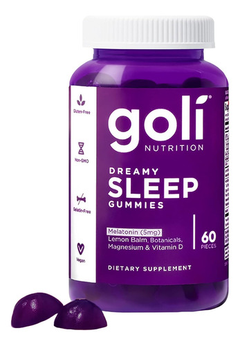 [GOLISLEEP60] Goli dreamy sleep 60gummies