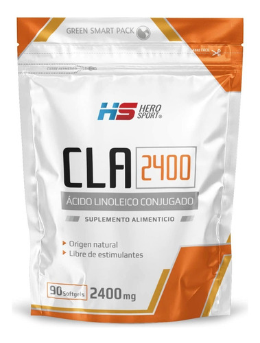 [HS-21-CLA-2400] Hero Sport Cla 2400mg Acido Linoleico Conjugado 90softg