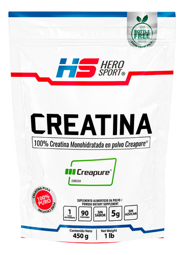 [HSCREAP450] Hero Sport Creatina Creapure 450g