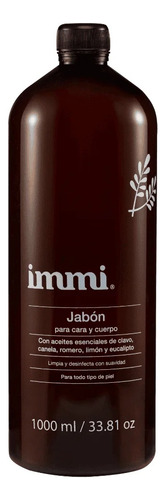 [IMJACACU1000] Immi Jabon para cara y cuerpo 1000ml