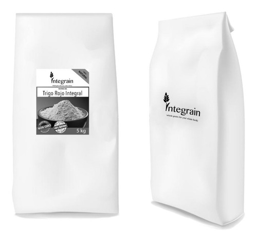 [INTE-12-HTRO-5000] Integrain Harina de Trigo Rojo Integral 5kg