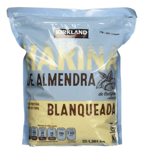 [KIR-12-HALM-1360] Kirkland Harina De Almendra Blanqueada 1.36kg