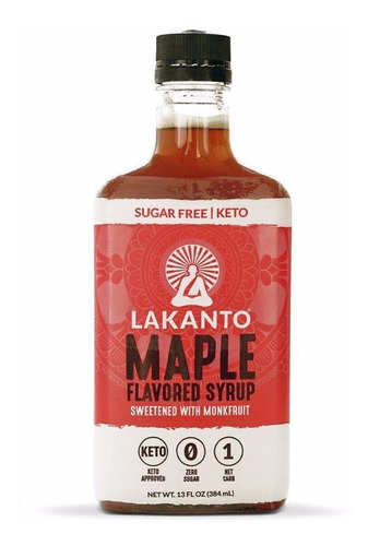 [LAK-08-MMAP-384] Lakanto Syrup Maple Monkfruit 384ml