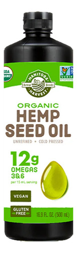 Manitoba Harvest Hemp Seed Oil 500ml