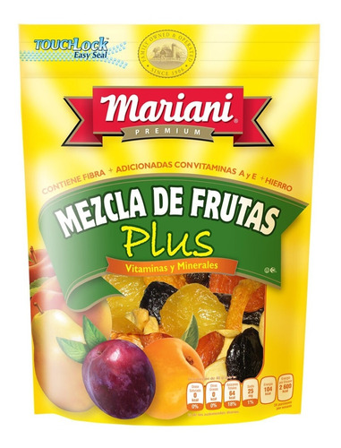 [MARI-10-MFRU-1000] Mariani Mezcla De Frutas Plus 1kg