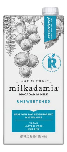 [MUMM946] Milkadamia Unsweetened Macadamia milk 946ml