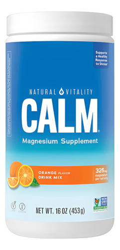 Natural Vitality Calm Orange 453g