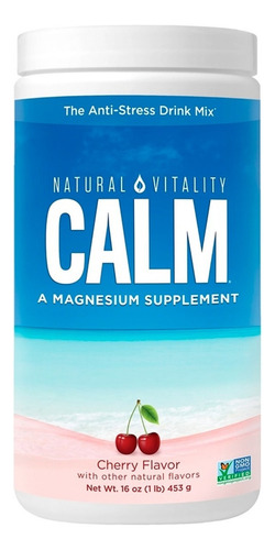 [NVIT-21-NCCE-453] Natural Vitality Natural Calm cherry 453g