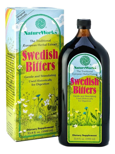 [NTWKSWBTT1L] Nature Work Swedish bitters 1 liter