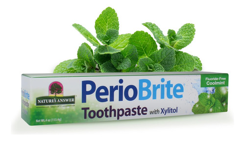 [NAANPBTOCO1134] Natures Answer PerioBrite Toothpaste with Xylitol Coolmint 113.4g