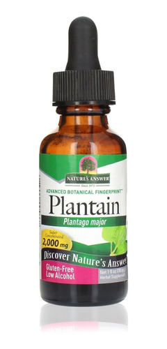 [NAAN-21-PLAN-30] Natures Answer Plantain Plantago Major 30ml