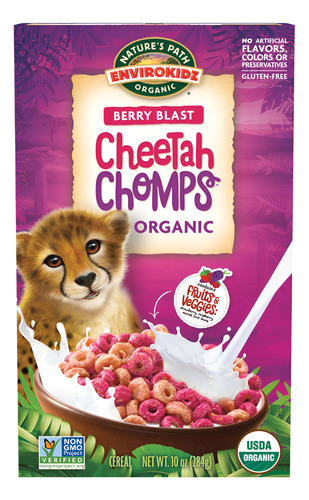 Natures Path Cheetah Chomps cereal 284g