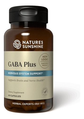 [NSUNGABA60] Natures Sunshine Gaba plus 60caps
