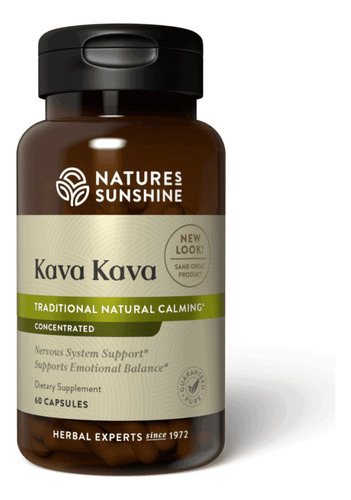Natures Sunshine Kava kava 60caps