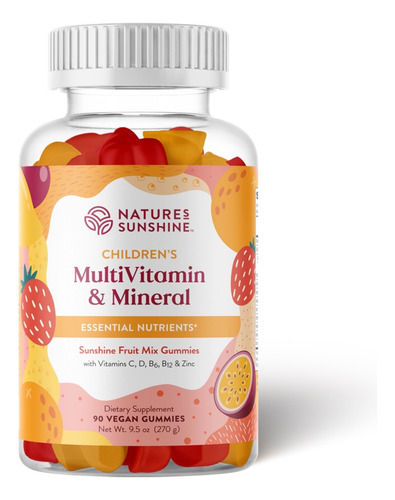 [NASUNMUVIMIC0] Natures Sunshine Multivitamin & Mineral Children´s 90gummies