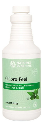 [NSUN-21-CLOR-473-F] Natures Sunshine Mx Clorofila Líquida Chloro-feel menta 473ml