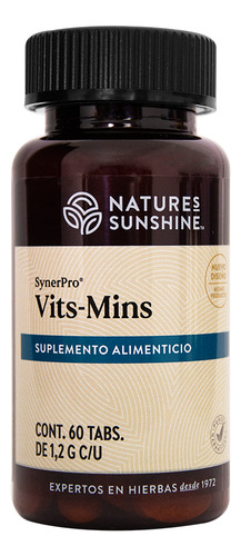 Natures Sunshine Mx Vits Mins 60tabs
