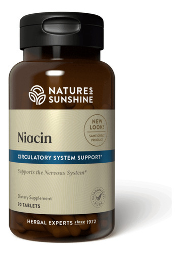 Natures Sunshine Niacin 90tabs