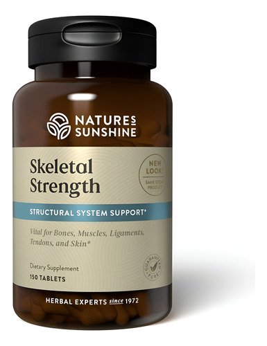 [NASU21EKST150] Natures Sunshine Skeletal Strength 150tabs