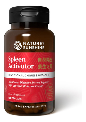 Natures Sunshine Spleen activator 100caps