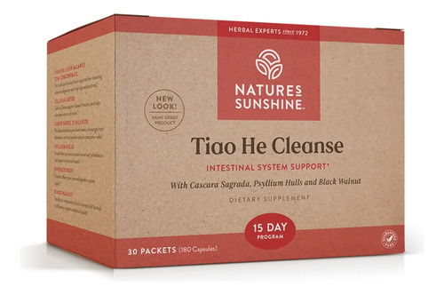 Natures Sunshine Tiao He Cleanse 15day